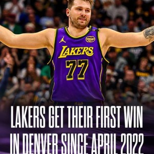 32分率队完胜掘金！东契奇：湖人的唯一目标是夺冠